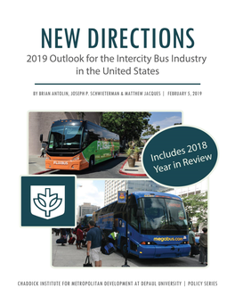 2019 Outlook for the Intercity Bus Industry in the United States