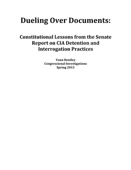 Dueling Over Documents