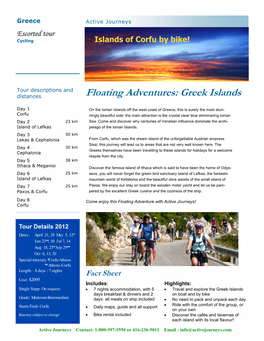 Floating Adventure GR Islands of Corfu.Pub