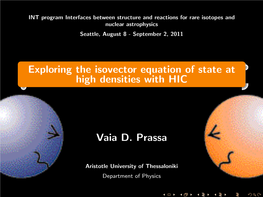 Exploring the Isovector Equation of State at High Densities with HIC