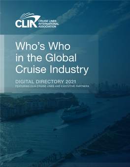 Who's Who in the Global Cruise Industry