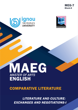 Master of Arts in English (MAEG)