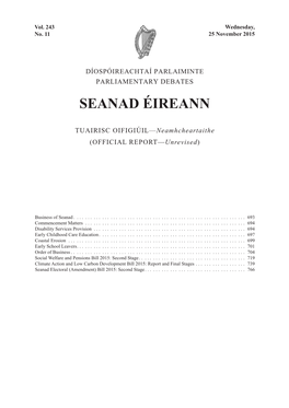 Seanad Éireann