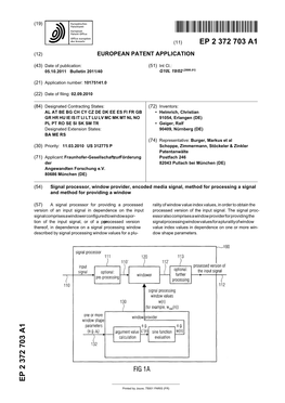 Signal Processor, Window Provider, Encoded Media Signal, Method for Processing a Signal and Method for Providing a Window