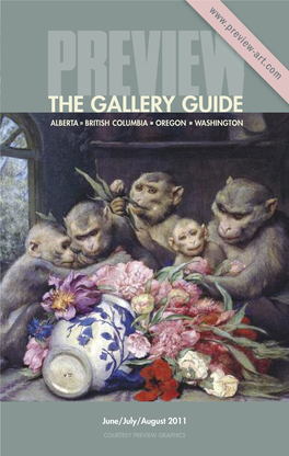 Preview – the Gallery Guide | June Through August 2011