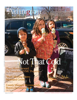 Arlingtongton Was Cold Enough for Parkas and Hats Outside Connection Toby’S Ice Cream Shop in Westover