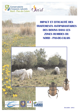 Impact Et Efficacité Des Traitements Antiparasitaires Des Bovins Dans Les Zones Humides Du Nord - Pas-De-Calais