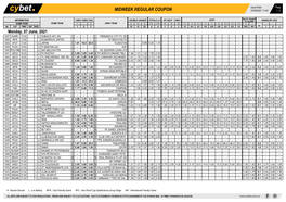 Midweek Regular Coupon 07/06/2021 11:40 1 / 2