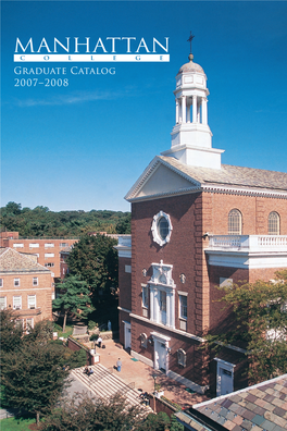 2007-2008 Graduate Catalog (PDF)