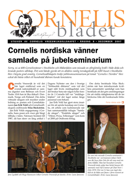 Cornelisbladet December