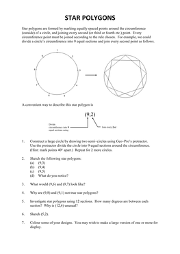 Star Polygons