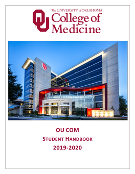 Ou Com Student Handbook 2019-2020