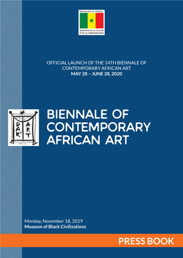 Biennale of Contemporary African Art May 28 – June 28, 2020