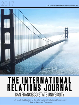 The International Relations Journal
