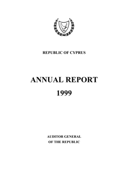 Annual Report 1999