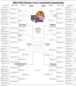 2004 NCAA Division I Men's Basketball Championship