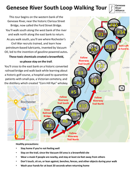 Genesee River South Loop Walking Tour