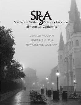 2014 SPSA Conference Program