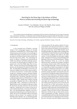 Searching for the Stone Age in the Harbour of Ghent How to Combine Test Trenching and Stone Age Archaeology