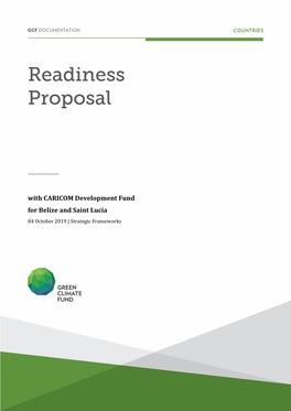 With CARICOM Development Fund for Belize and Saint Lucia 04 October 2019 | Strategic Frameworks