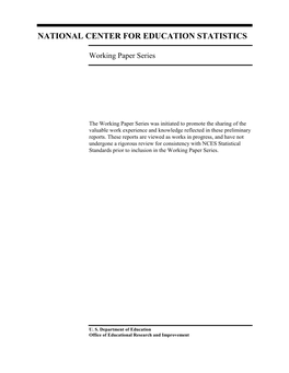 Strengths and Limitations of Using SUDAAN, Stata, and Wesvarpc for Computing Variances from NCES Data Sets