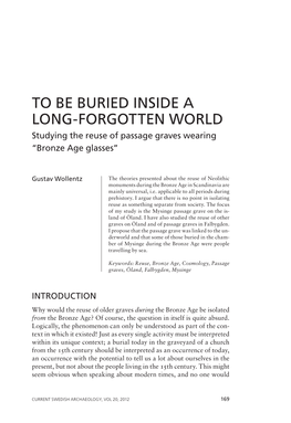 To Be Buried Inside a Long-Forgotten World Gustav Wollentz