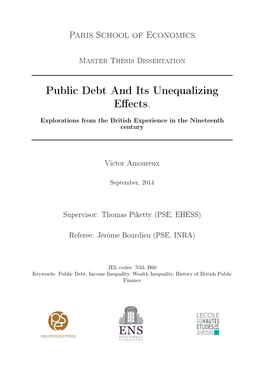 Public Debt and Its Unequalizing Effects