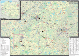 Tatarski Szlak: Polska, Litwa, Białoruś Mapa Turystyczna, Skala 1:500 000 Tatar Trail: Poland, Lithuania, Belarus Tourist Map, Scale 1:500 000