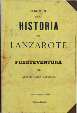 Resumen De La Historia De Lanzarote Y Fuerteventura