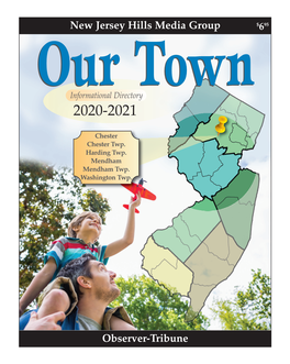 New Jersey Hills Media Group $695 Ourour Towntown Informational Directory 2018-20192020-2021