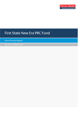 New Era PRC Fund