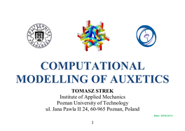 Computational Modelling of Auxetics