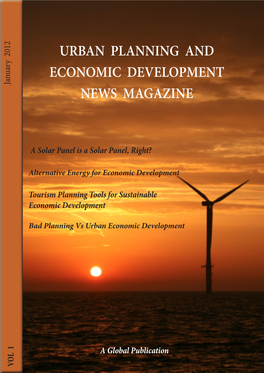 Urban Planning and Economic Development News Magazine
