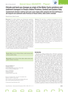 Climate and Land Use Changes As Origin of the Water Cycle Variations