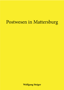 Mattersburg Und Die Post