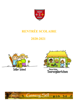 Rentrée Scolaire 2020-2021