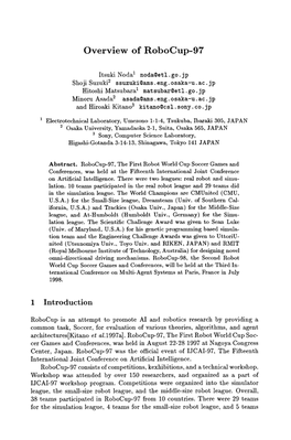 Overview of Robocup-97