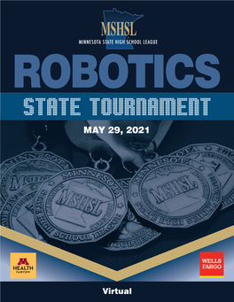 Robotics State Tournament May 29, 2021