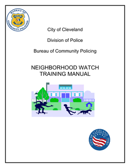 Neighborhood Watch Training Manual