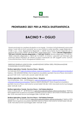 Bacino 9 – Oglio