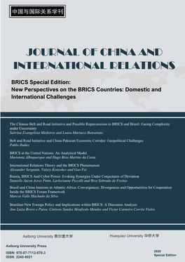Journal of China and International Relations