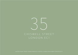 Chiswell Street London Ec1