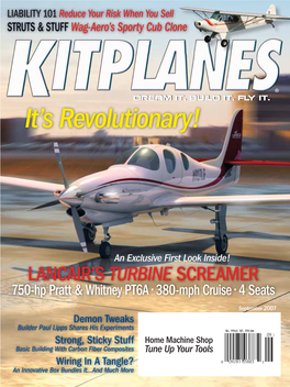 Lancair's Turbine Screamer