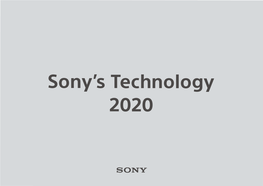 Sony 2020 Technology