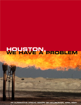 Houston, We Have a Problem