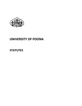 University of Poona