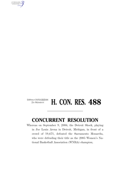 H. Con. Res. 488