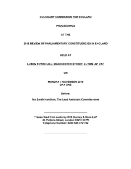 FINAL BC Luton 20161107 with Index