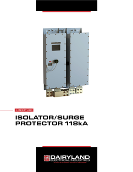 ISOLATOR/SURGE PROTECTOR 118Ka BACKGROUND