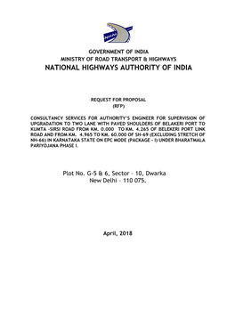 National Highways Authority of India